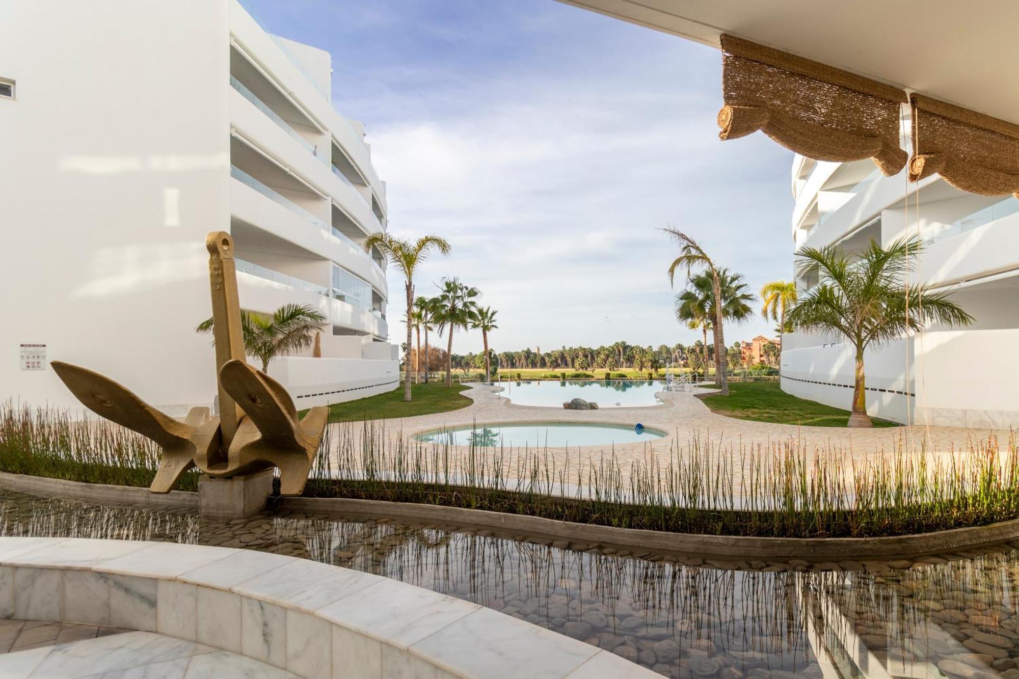 Rentitspain Serena Terraza Con Vista A Golf *